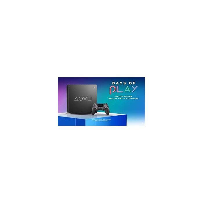 Sony PlayStation 4 1TB Slim Console Black (Days Of Play - Limited Edition)