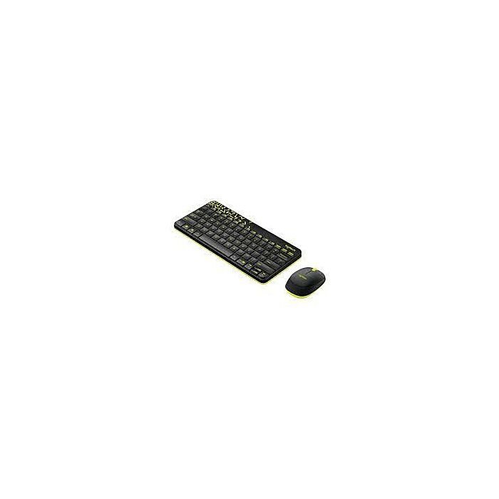Logitech MK240 Combo Wireless Keyboard and Mouse (Black)