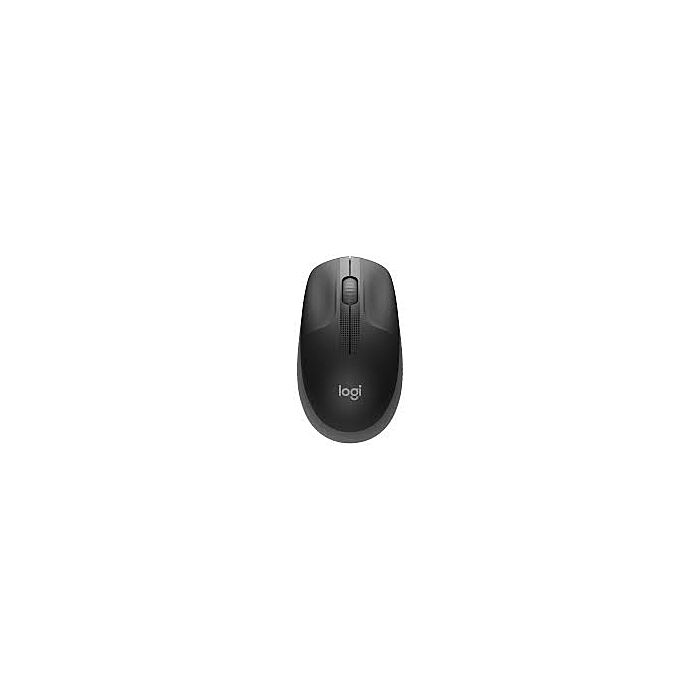 Logitech M190 Full-Size Wireless Mouse (Black)