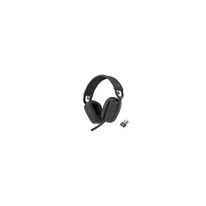 Logitech ZONE VIBE 100 Lightweight Wireless Headphones (Black)