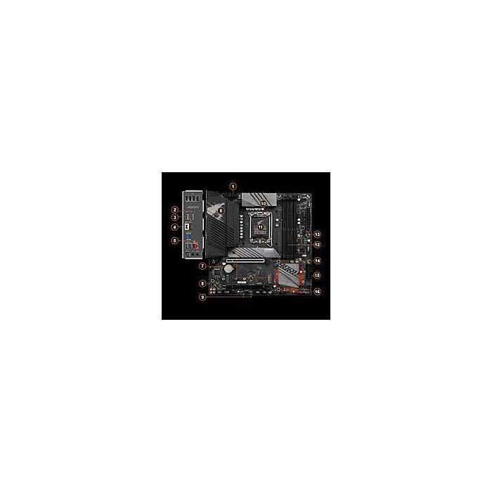 GigaByte B660M AORUS PRO DDR4 Gaming Motherboard