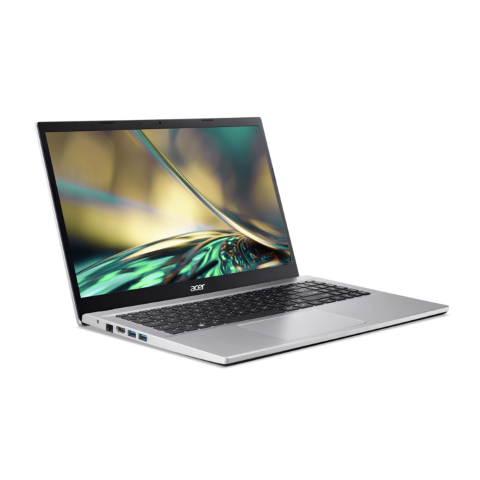 Acer Aspire 3 - Alder Lake - 12th Gen Core i5 Processor 08GB 256GB SSD Intel Iris Xe Graphics 15.6" Full HD 1080p CV LED Display W11 (Pure Silver, Acer Direct Local Warranty)