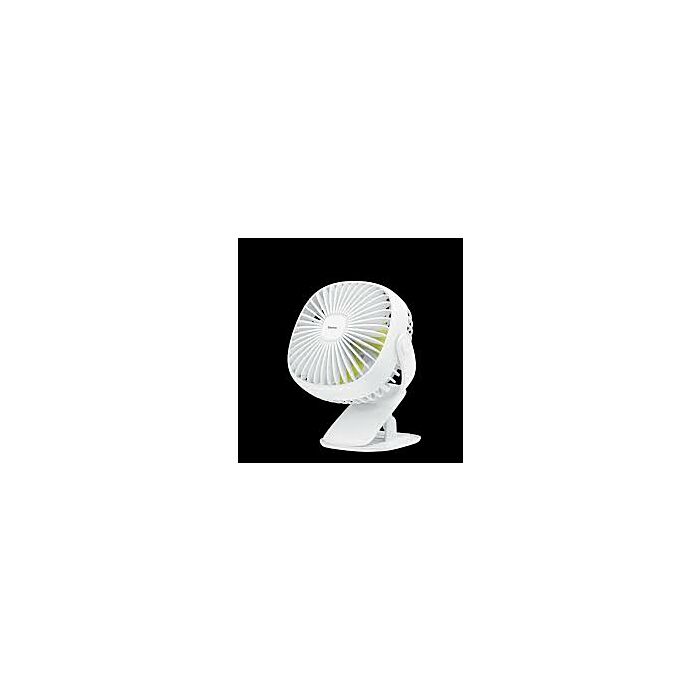 Baseus Box Clamping Fan (Battery : 2000mah, White)