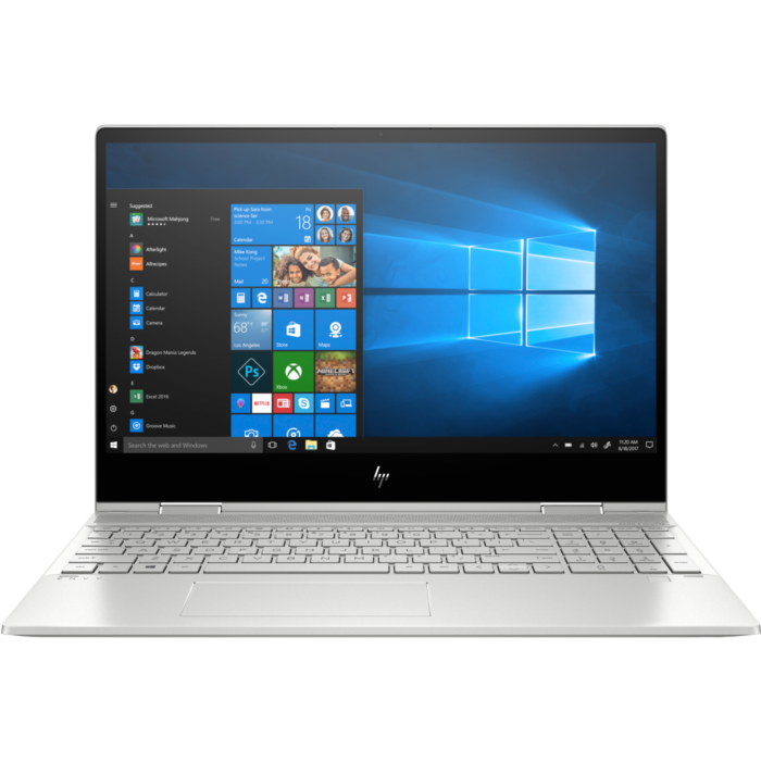 HP Envy 15m x360 DR1003tu - Comet Lake - 10th Gen Core i7 QuadCore 16GB 512GB SSD 15.6" Full HD IPS 60Hz MicroEdge Touchscreen Convertible Display Backlit KB B&O Play W10 (Natural Silver, Open Box)