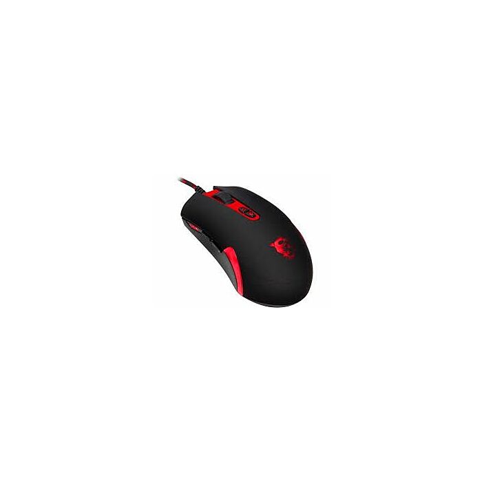 MSI Interceptor DS100 Gaming Mouse (With Gold-plated Connector & Braided Wire & 6 Backlight Colors)