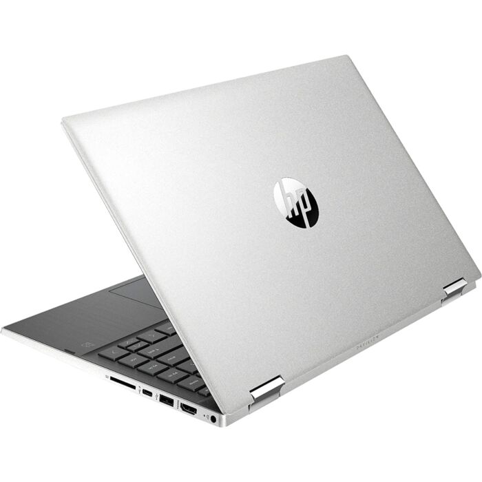 HP Pavilion x360 Laptop 14m DW1501tu Tiger Lake - 11th Gen Core i3 04GB 256GB SSD 14" HD MicroEdge x360 Convertible Touchscreen B&O Play W10 (Natural Silver, HP Direct Local Warranty)