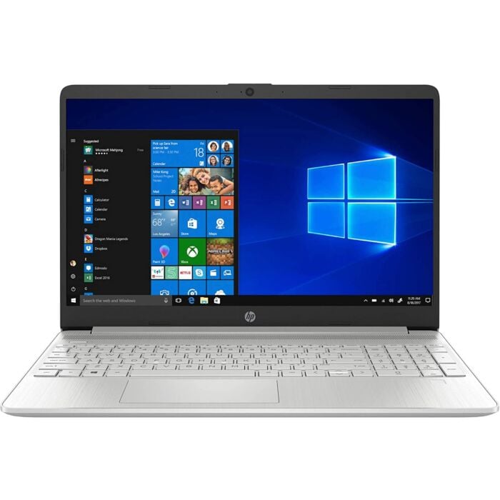 HP 15 DY2048nr - Tiger Lake - 11th Gen Core i7 QuadCore 08GB 256GB SSD Intel Iris-Xe Graphics 15.6" HD Microedge Display W10 (Natural Silver)