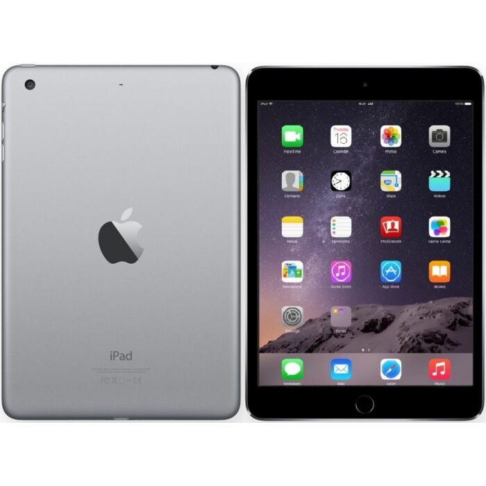 Apple iPad Mini 3 - 128GB 1GB 5MP Camera (7.9") Retina display Wi-Fi + 4G