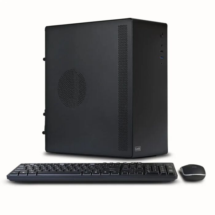 Ease EMTi3 Mini Tower PC-12th Generation Core i3-12100 Processor 8GB RAM DDR4 1 Terabyte Hard Drive Intel Integrated Graphic KB & Mouse Included W11 Pro (Brand Warranty)