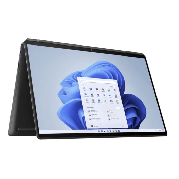 HP Spectre x360 14 EF0044TU - Alder Lake - 12th Gen Core i7 QuadCore Processor 16GB 512GB SSD Intel Iris Xe Graphics 13.5 3K OLED 100% DCI P3 Touchscreen Convertible Display B&O Play Backlit KB FP Reader W11 (NightFall Black, Open Box)