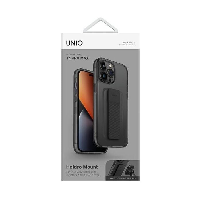 Uniq Heldro Mount Case for iPhone 14 Pro Max (Vapour Smoke)