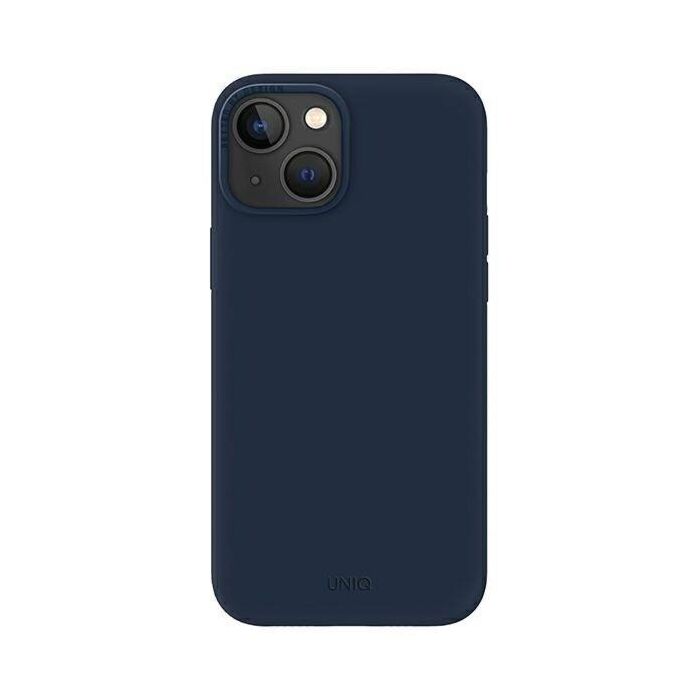 Uniq Lino Phone Case for iPhone 14 Plus (Marine Blue)
