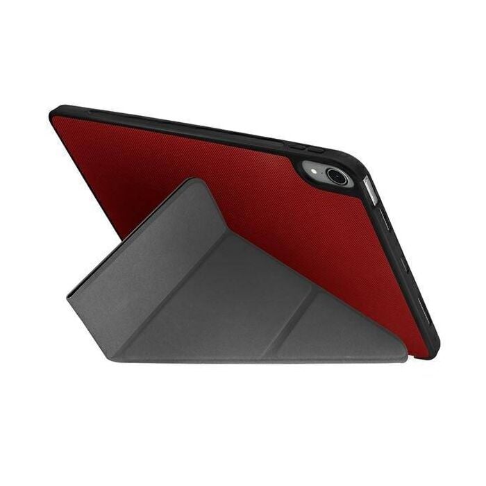 Uniq Transforma Rigor New iPad Air Antimicrobial Case (Coral Red)