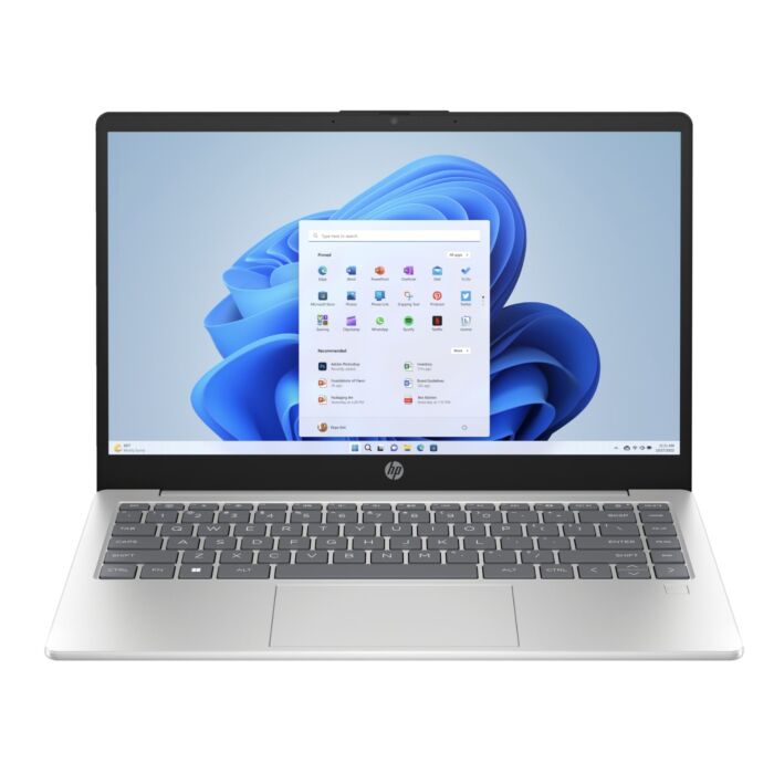 HP 14 EP0145cl - Raptor Lake - 13th Gen Core i7 1355u Processor 12GB 1-TB SSD Intel Iris Xe Graphics 14" Full HD 1080p Display Backlit KB TPM W11 (Natural Silver, NEW)