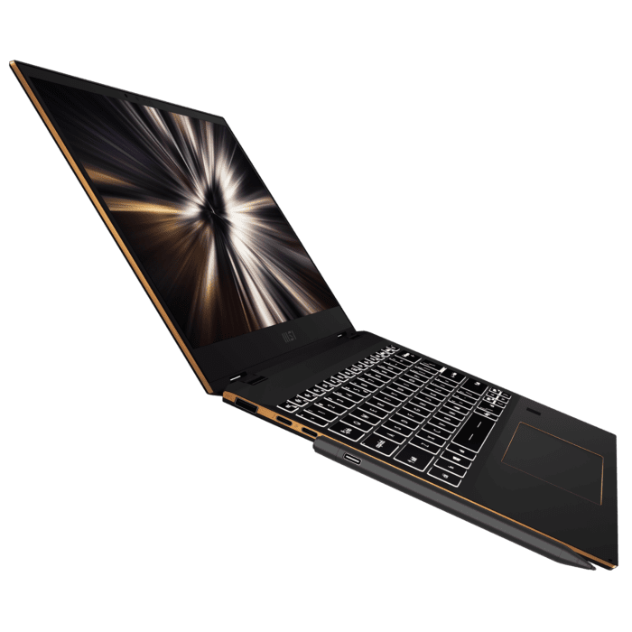 MSI Summit E13 Flip Evo - Tiger Lake - 11th Gen Core i5 QuadCore 16GB 512GB SSD Intel Iris Xe Graphics 13.4" Full HD+ 1200p 60Hz 100% SRGB IPS x360 Convertible Touchscreen White Backlit KB FP Reader W10 Pro (MSI Pen & Sleeve Included, Ink Black)