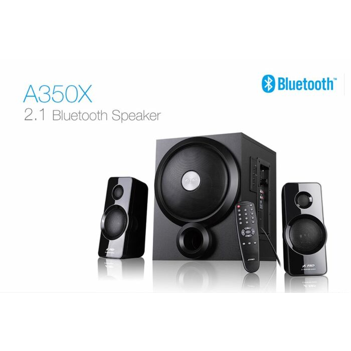 F&D A350x Multimedia Bluetooth Speaker (Black)