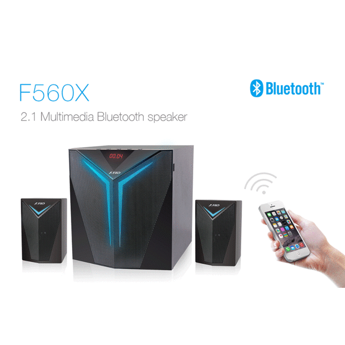 F&D A560x Multimedia Bluetooth Speaker (Black)