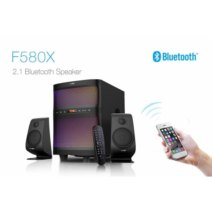F&D F580x Multimedia Bluetooth Speaker (Black)