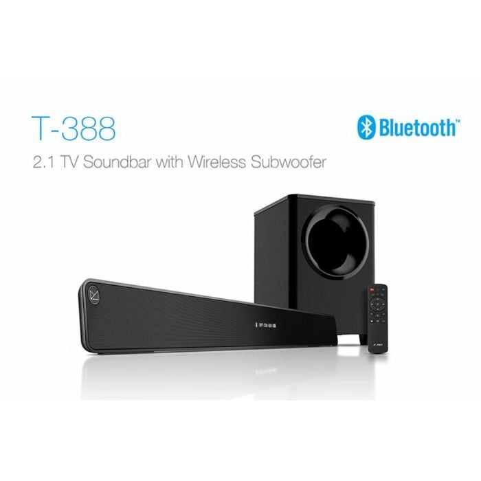 F&D T388X Tower Bluetooth Speakers (Black)