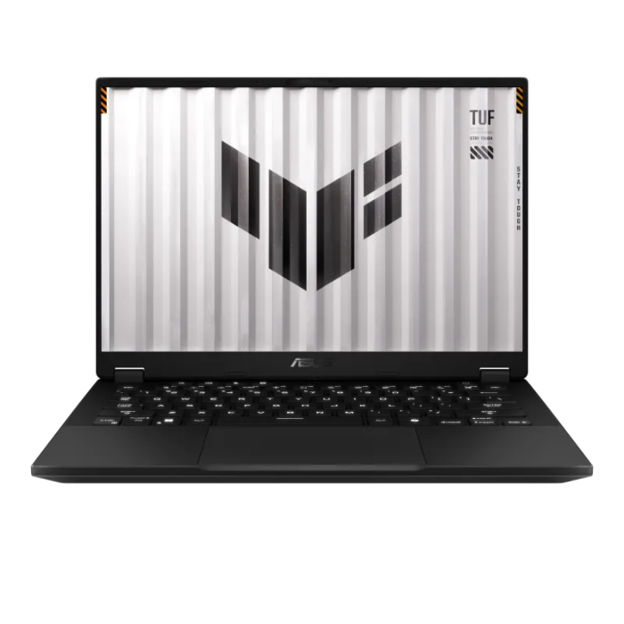 Asus TUF A14 FA401WU-RG047W Gaming Laptop - AMD Ryzen AI 9 HX370 Processor 32GB 1TB SSD 6GB Nvidia RTX4050 GDDR5 GC 14.0" 2k WQXGA 165Hz G-Sync Display RGB Backlit KB W11 (Grey, 2 Year Asus Direct Local Warranty)
