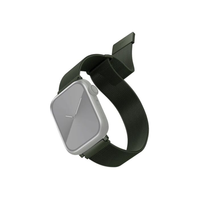 UNIQ Dante Apple Wacth Mesh Steel Strap Series 1-8 & SE 41/40/38MM – Hunter (Green)