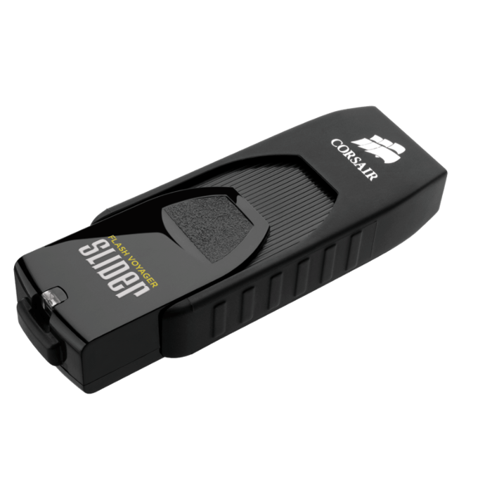 Corsair USB 16/32/64GB USB DRIVE 3.0 SLIDER (CMFSL3B-16GB) (Brand Warranty)