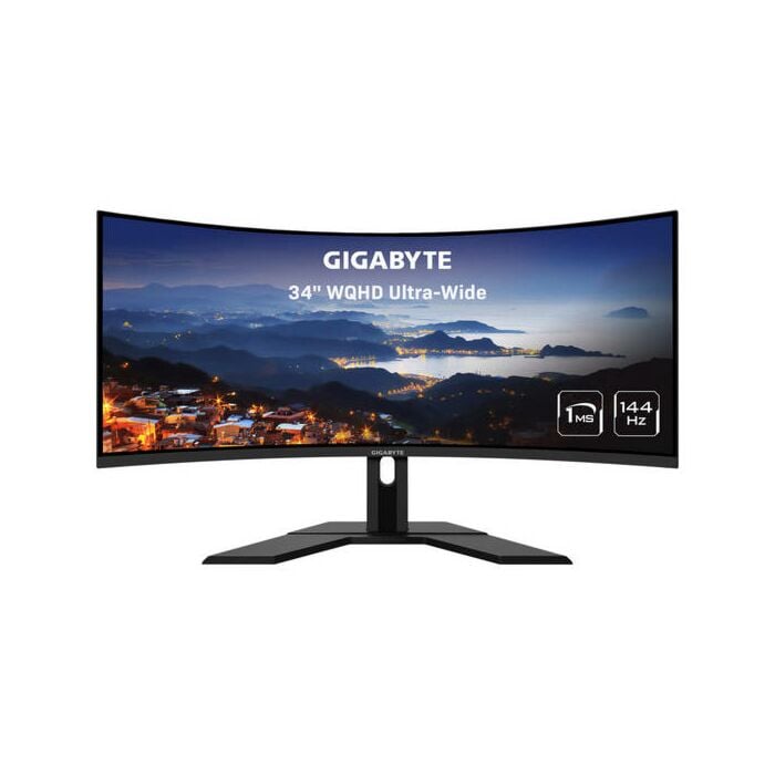 Gigabyte G34WQC 34" Inch 2K 144Hz Ultra Wide Curved Gaming Monitor