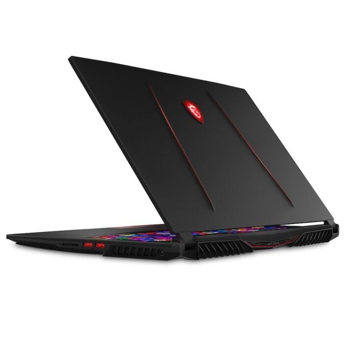 MSI GE75 Raider - 9th Gen Ci7 HexaCore Coffee Lake Processor 16GB 1-TB HDD + 1-TB SSD 8-GB NVIDIA GeForce RTX 2070 GDDR6 17.3" FHD 1080p 144Hz Steel Series RGB Backlit KB W10 Nahimic Sound (Thin Bezel 3D Dragon Spine Design, Red Diamond Cut)