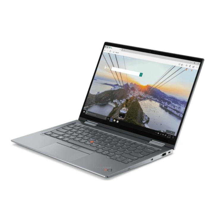 Lenovo ThinkPad X1 Yoga Gen 6 | 2 in 1 - Tiger Lake - 11th Gen Core i5 08GB 256GB SSD Intel Iris Xe Graphics 14" Full HD+ 1280p IPS 400Nits Touchscreen Convertible Display Backlit KB FPR W10 TPM 2.0 Dolby Atmos Sound (Lenovo Pen Included, Storm Gray)