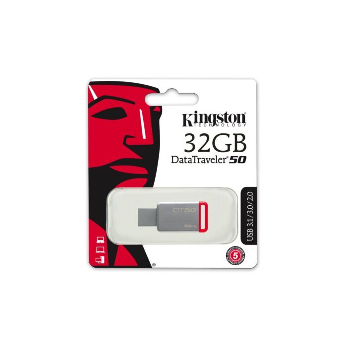 Kingston 16GB / 32GB / 64GB / 128GB USB Drive 3.0 DT50 (Customize Menu Inside)