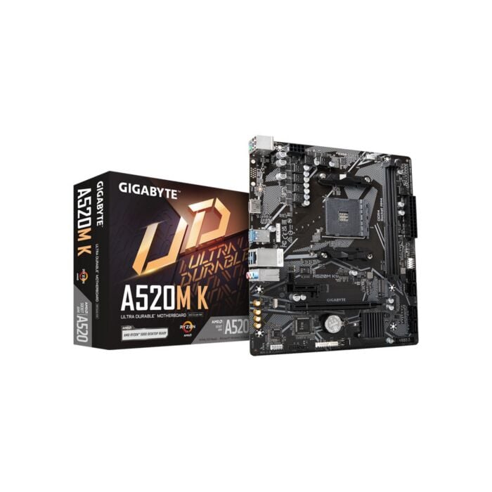 Gigabyte AMD A520M K Micro ATX Motherboard 