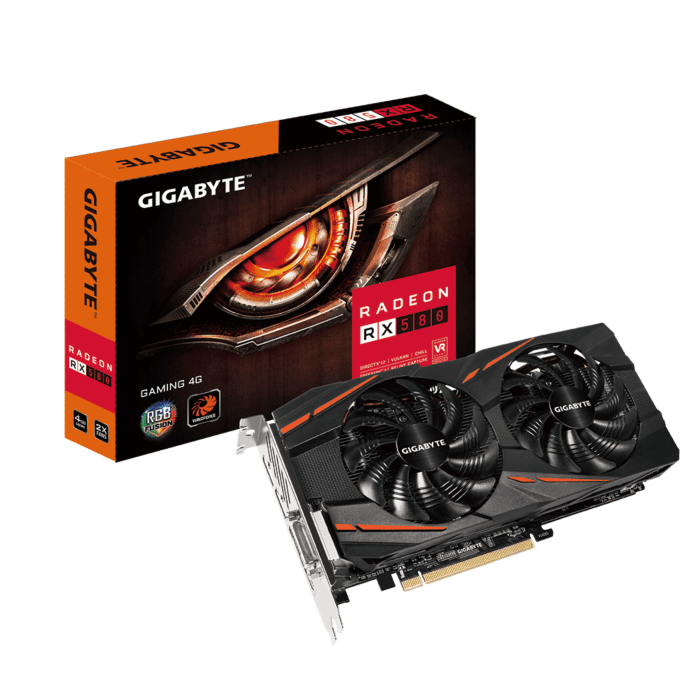 Gigabyte RX 580 4GB 256-Bit Graphic Card (GV-RX580GAMING-4GD)