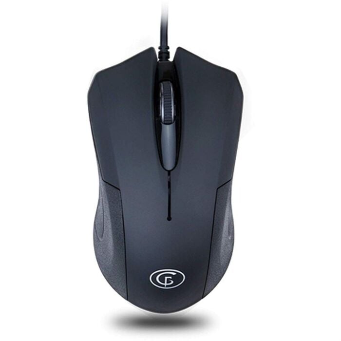 Gofreetech GFT-M008 Wired Optical Mouse, Black