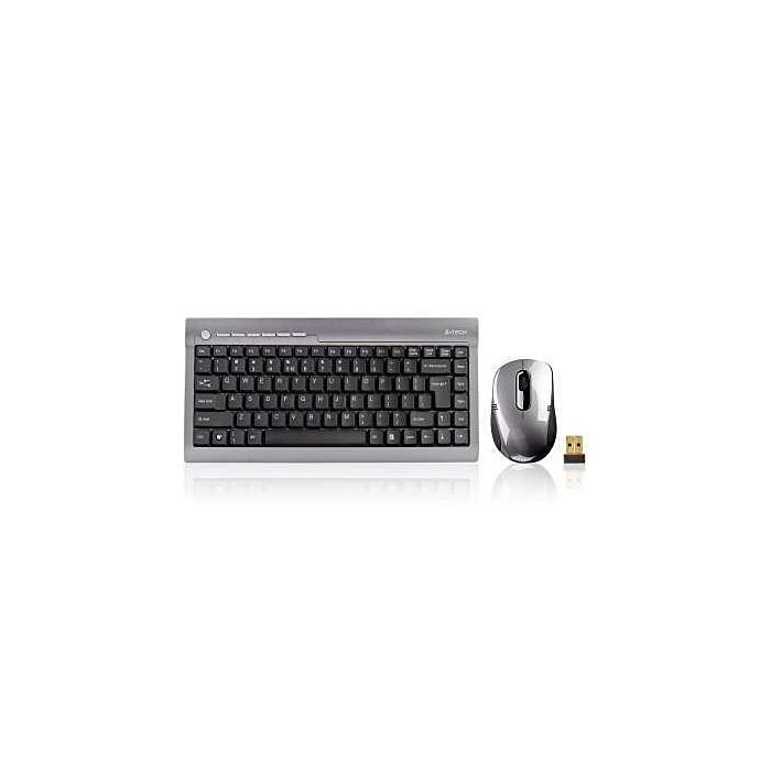 A4Tech 7700N Wireless Keyboard & Mouse Mini Set 