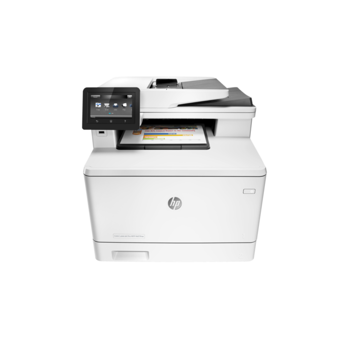 HP LaserJet Pro MFP M477fnw Color Printer 5 in 1 (Print + Copy + Scan + Fax + Email)