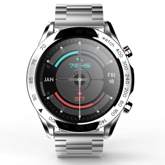 HiFuture Future Go PRO- Stainless Steel Smart watch (Silver)