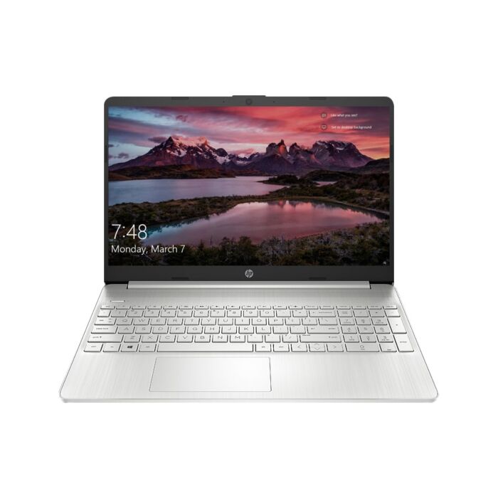HP 15 EF2127wm - AMD Ryzen 5 5500U 08GB to 32GB 256GB SSD TO 2-TB SSD 15.6" Full HD Micro Edge 250nits Display W10 (Natural Silver)