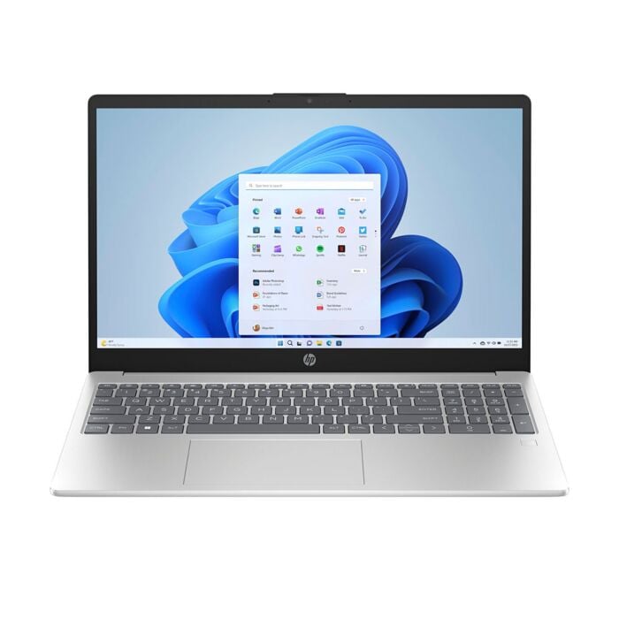 HP 15 FC0007AU - AMD Ryzen 7 7730U Processor 16-GB 512-GB SSD AMD Radeon Graphics 15.6" Full HD 1080P IPS 300nits Display FP Reader W11 Pro (Natural Silver, Open Box)