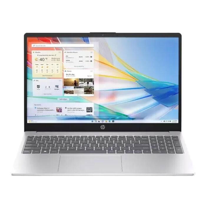 HP 15 FD0154WM - Intel Core Ultra 5 125H Processor 8-GB 512-GB SSD Intel Iris Xe Graphics 15.6" Full HD 1080P IPS Micro-Edge BrightView 250nits Touchscreen Display W11 (Natural Silver, NEW)