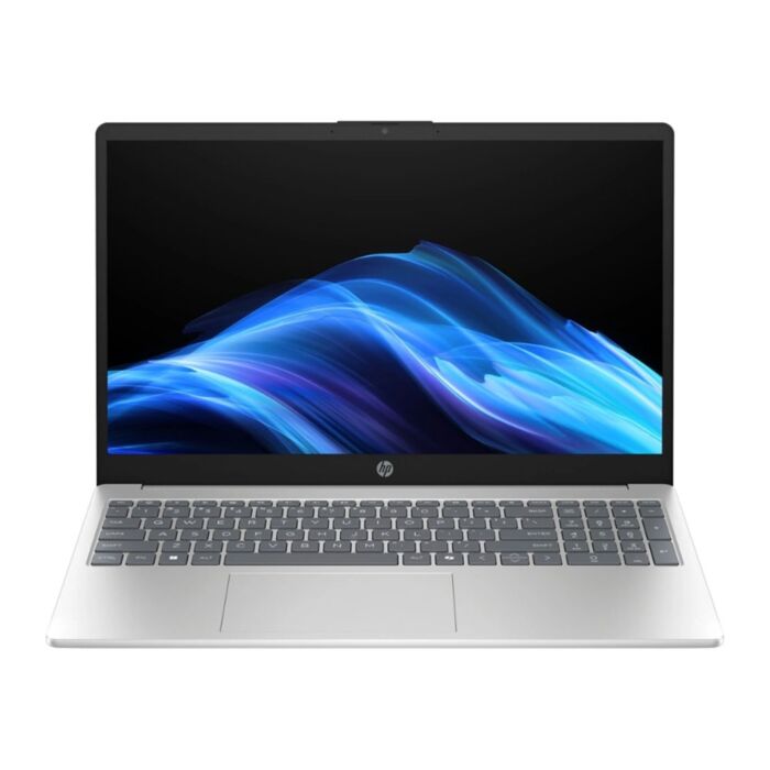 HP 15 FD0641NIA Laptop -Raptor Lake - 13th Gen Core i5 1334U Processor 8-GB 512-GB SSD Intel Iris Xe Graphics 15.6" HD 768p MicroEdge AG Display W11 TPM (Natural Silver, NEW)