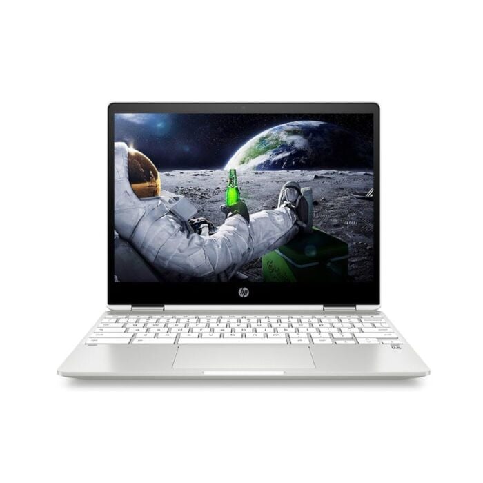 HP ChromeBook x360 14b CA0000TU - Intel Pentium Celeron N5000 QuadCore 08GB 64GB 14" Full HD IPS x360 Touchscreen Convertible WIFI Bluetooth Card Reader HD Webcam B&O Play Dual Sound Backlit KB ChromeOS (White, Open Box)