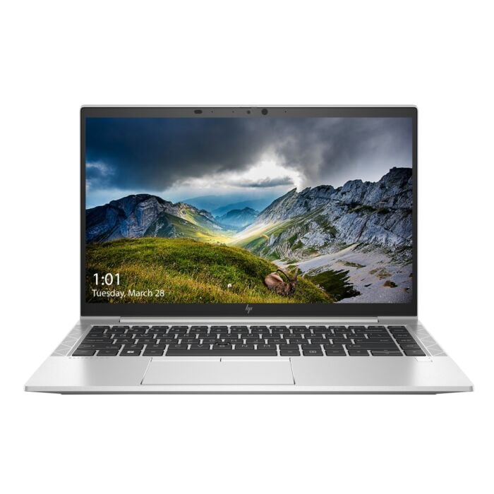 HP EliteBook 840 Aero G8 - Tiger Lake - 11th Gen Core i7 QuadCore 08GB 512GB SSD Intel Iris Xe Graphics 14" Full HD 1080p UMA eDP and PSR, 1000 nits with HP SureView Privacy Display B&O Play Backlit KB FP Reader (Silver, Open Box)