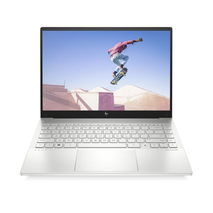 HP Envy 14 EB0006nc - Tiger Lake - 11th Gen Core i5 11300H QuadCore Processor 16GB 512GB SSD Intel Iris-Xe Graphics 14" WUXGA 1200p IPS MicroEdge 400nits 100% sRGB Display B&O Play FP Reader Backlit KB TPM 2.0 W10 (Natural Silver, Open Box)