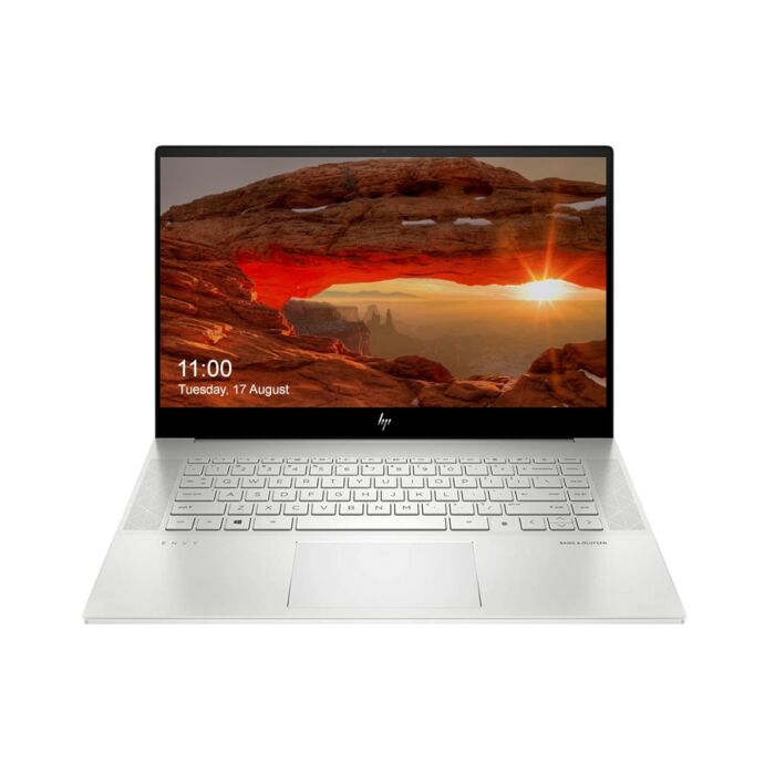 HP ENVY 15 - EP000 Series - Comet Lake - 10th Gen Core i7 HexaCore Processor 32GB 2-TB SSD 6-GB NVIDIA GeForce RTX2060 With Max-Q Design 15.6" 4K UHD BV MicroEdge AMOLED 400nits Touchscreen Display Backlit KB B&O Play FPR W10 (Natural Silver, Open Box)