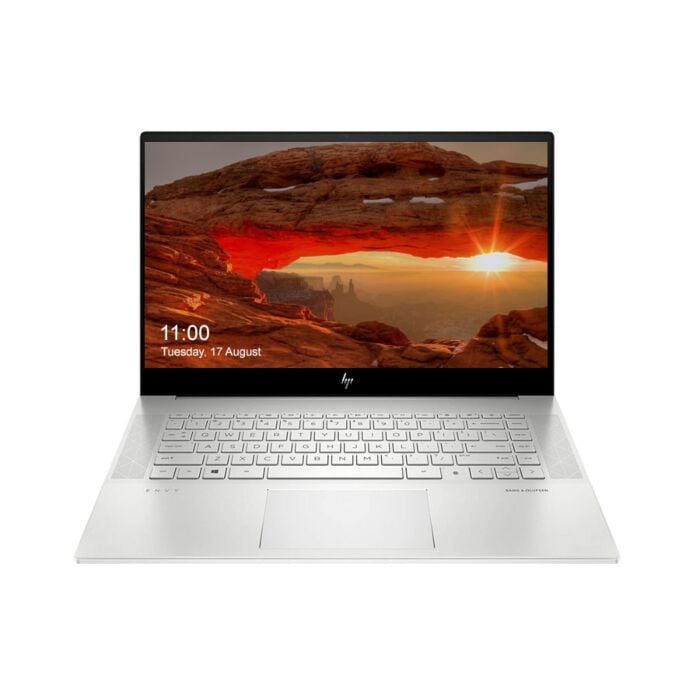 HP ENVY 15 - EP0001TX - Comet Lake - 10th Gen Core i7 HexaCore Processor 32GB 1-TB SSD 6-GB NVIDIA GeForce RTX1660Ti With Max-Q Design 15.6" Full HD IPS 60Hz 400nits Touchscreen Display Backlit KB B&O Play FPR W10 Pro (Natural Silver, Open Box)