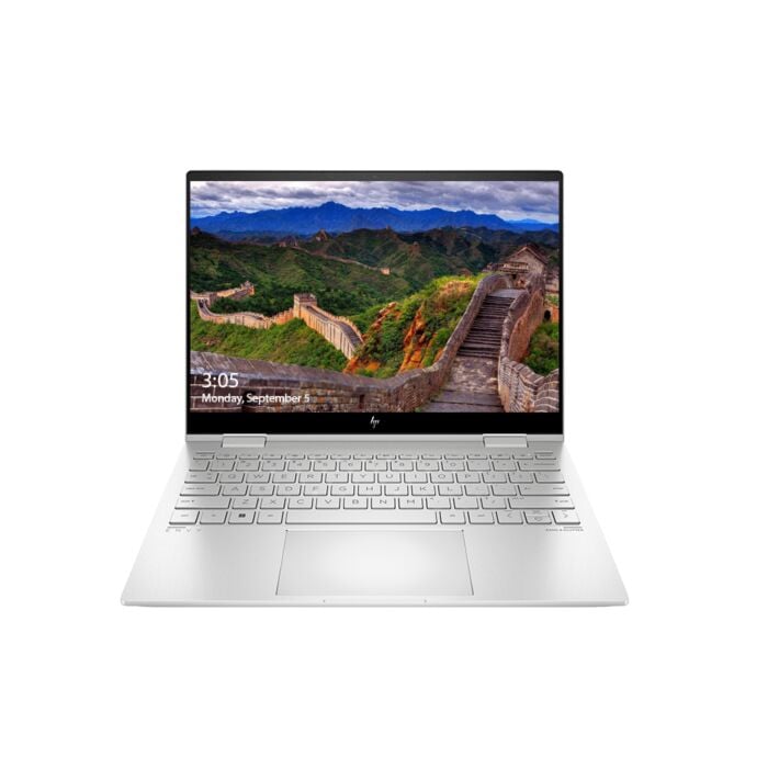 HP Envy x360 13 BF0013dx - Alder Lake - 12th Gen Core i7 10-Cores Processor 08GB 512GB to 2-TB SSD Intel Iris Xe Graphics 13.3" WUXGA 1200p IPS MicroEdge Touchscreen Convertible Display B&O Play Backlit KB ThunderBolt-4 W11 (Natural Silver) (New)
