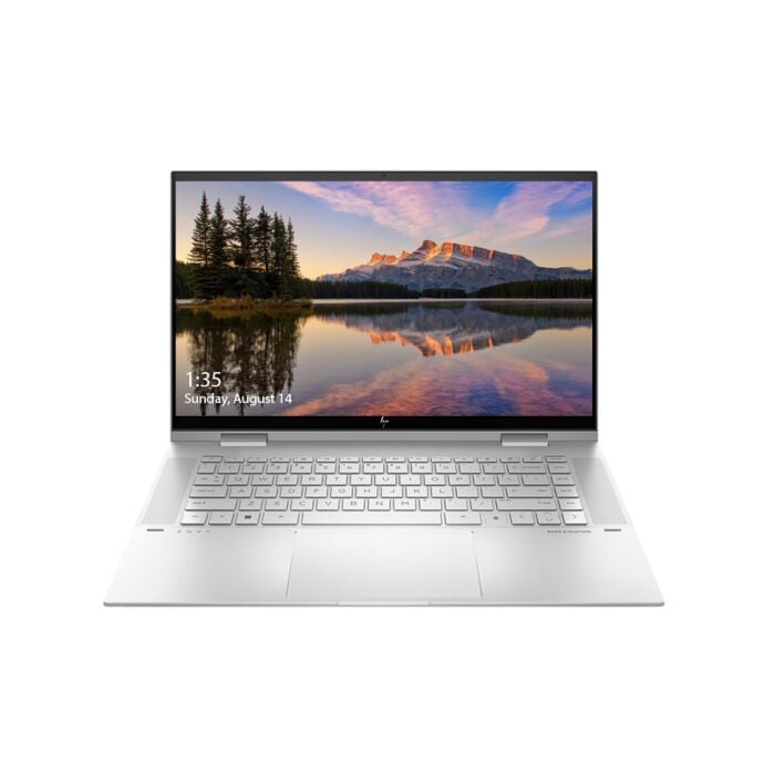 HP ENVY x360 15 2 in 1 ES2003ca - Alder Lake - 12th Gen Core i7-1260P Processor 16GB 01-TB SSD Intel Iris Xe Graphics 15.6" Full HD IPS MicroEdge Convertible Touchscreen Display B&O Play Backlit KB FP Reader TPM W11 (HP Pen Included, Natural Silver)