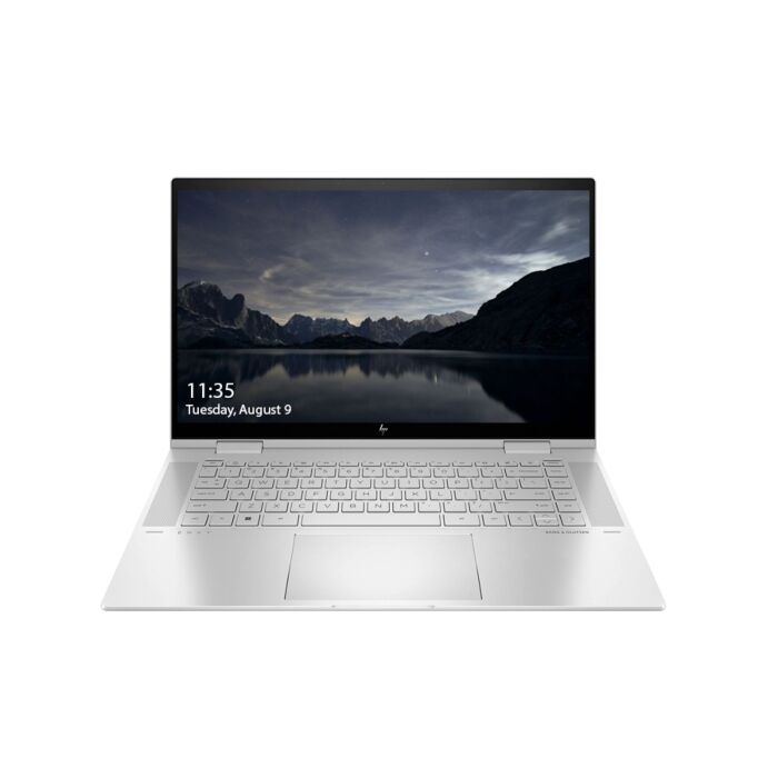 HP Envy 15 x360 2 in 1 EW0023dx - Alder Lake - 12th Gen Core i7 Processor 16GB 512GB SSD Intel Iris-Xe Graphics 15.6" Full HD 1080p IPS Edge to Edge Convertible Touchscreen B&O Play Backlit KB W11 (Natural Silver)