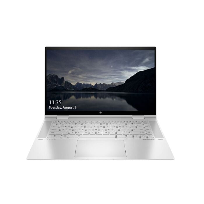 HP Envy 15 x360 2 in 1 EW0016nia - Alder Lake - 12th Gen Core i7-1260P Processor 16GB 512GB SSD Intel Iris-Xe Graphics 15.6" Full HD 1080p IPS Edge to Edge Convertible Touchscreen B&O Play Backlit KB TPM W11 (Natural Silver)
