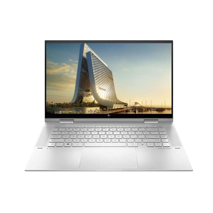 HP Envy x360 15 ES000 - Tiger Lake - 11th Gen Core i7 32GB 512GB SSD 2-GB NVIDIA GeForce MX450 15.6" Full HD 1080p IPS Micro-Edge 250nits Convertible Touchscreen Display Backlit KB B&O Play ThunderBolt-4 FP Reader W10 (HP Active Pen, Natural Silver)